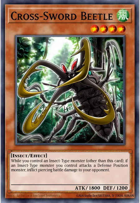 Cross-Sword Beetle · Battle Pack 3: Monster League