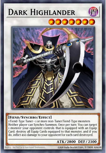 Dark Highlander · Collectible Tins 2012 Wave 1