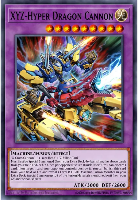 XYZ-Hyper Dragon Cannon · Maze of the Master