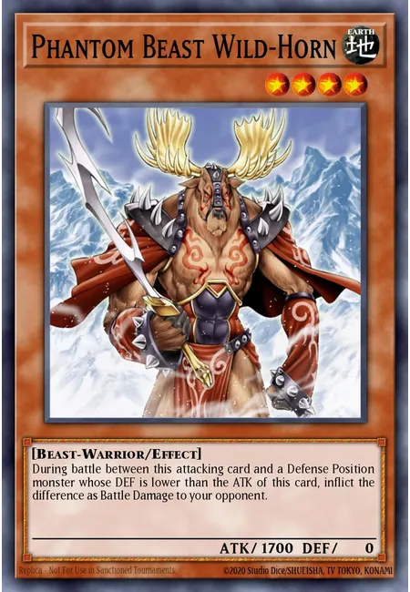 Phantom Beast Wild-Horn · Speed Duel: Battle City Box
