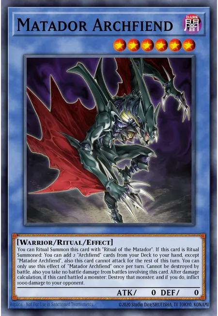 Matador Archfiend · Maze of Muertos