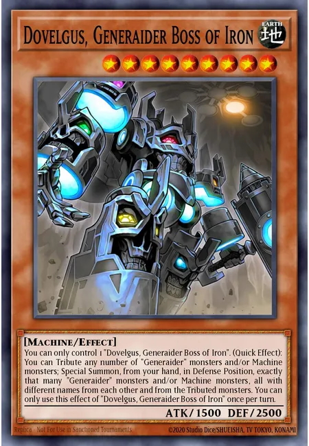 Dovelgus, Chefe Generaidor do Ferro · Mystic Fighters