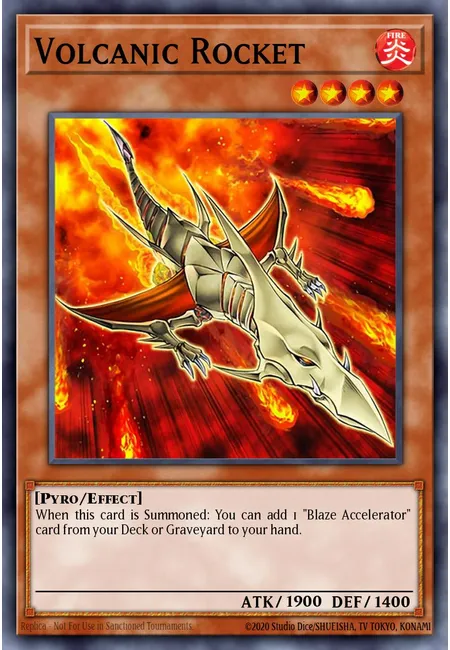 Volcanic Rocket · Onslaught of the Fire Kings Structure Deck