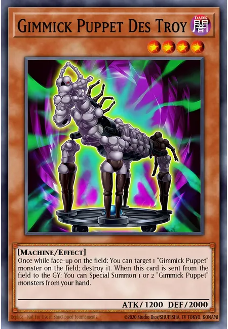 Gimmick Puppet Des Troy