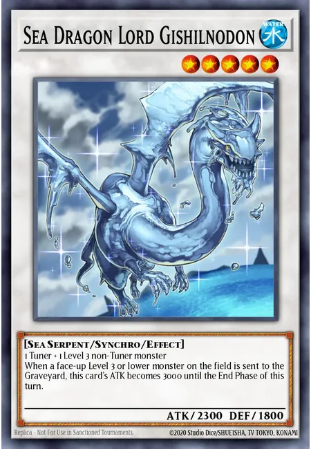 Sea Dragon Lord Gishilnodon