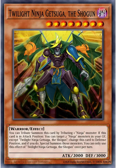 Twilight Ninja Getsuga, the Shogun
