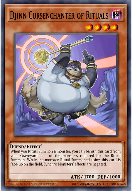 Djinn Cursenchanter of Rituals
