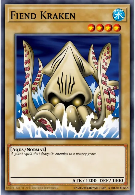 Kraken Demônio · Speed Duel: Streets of Battle City