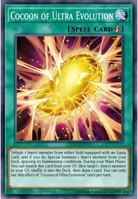 Casulo de Ultra Evolução · Legendary Duelists: Ancient Millennium