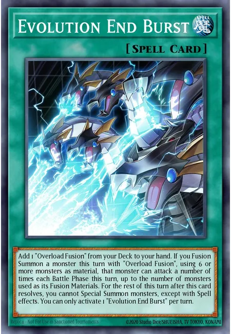 Evolution End Burst · Maze of Memories