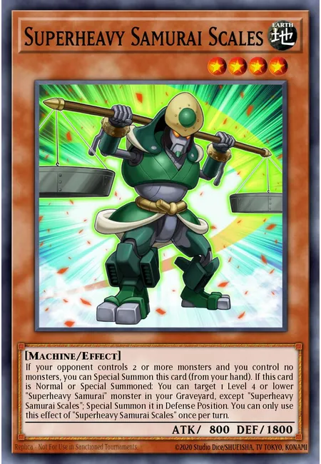 Samurai Superpesado de Escamas