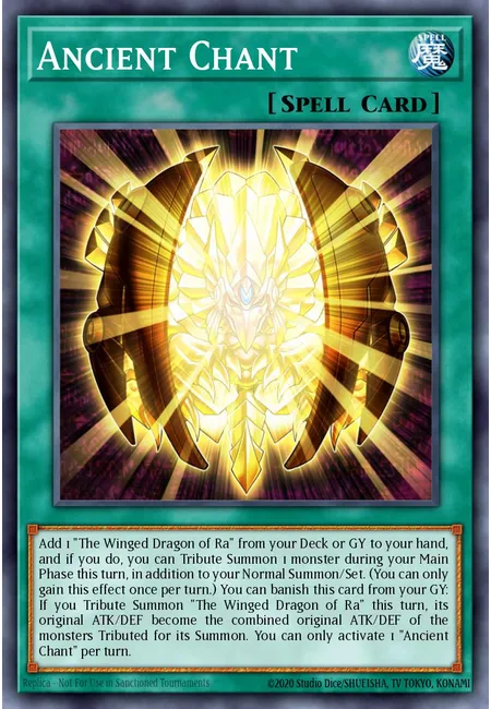Ancient Chant · Legendary Duelists: Rage of Ra