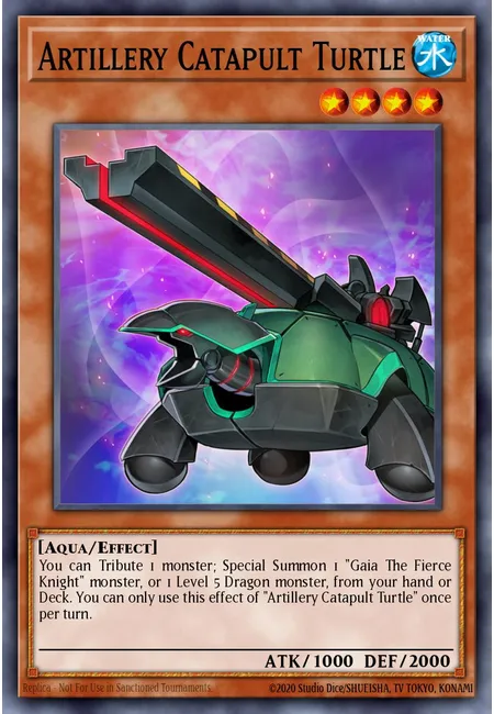 Artillery Catapult Turtle · Rise of the Duelist