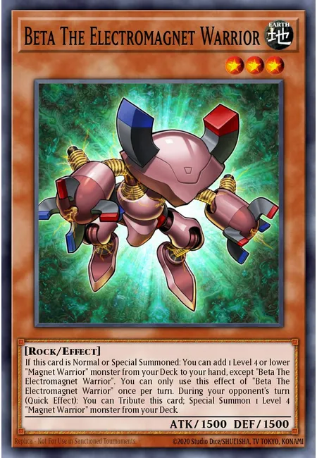 Beta The Electromagnet Warrior