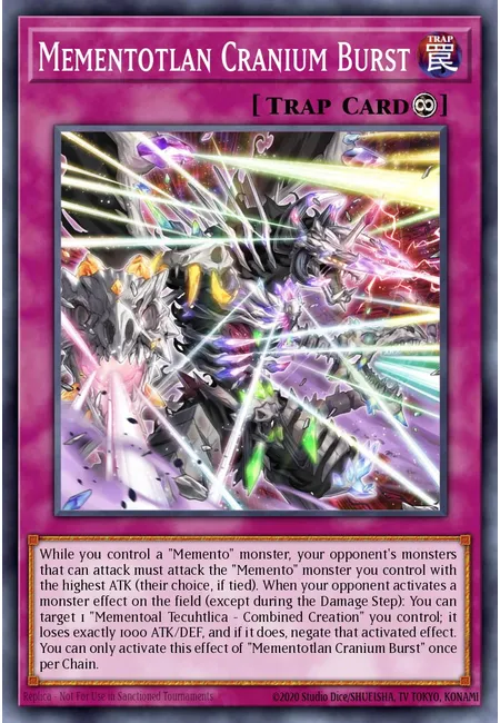 Mementotlan Cranium Burst