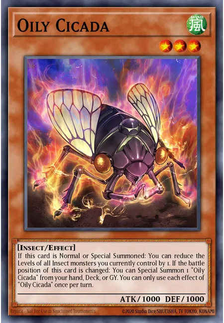 Oily Cicada · Battles of Legend: Crystal Revenge