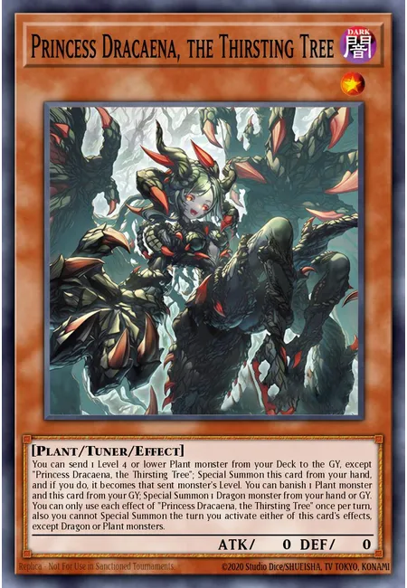 Princess Dracaena, the Thirsting Tree