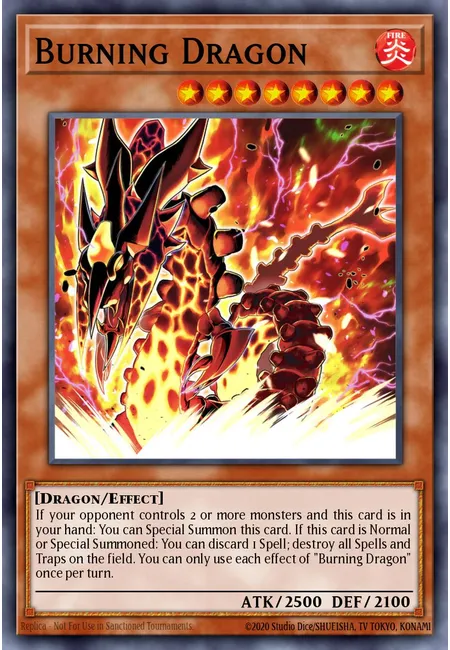 Burning Dragon · 25th Anniversary Tin: Dueling Mirrors