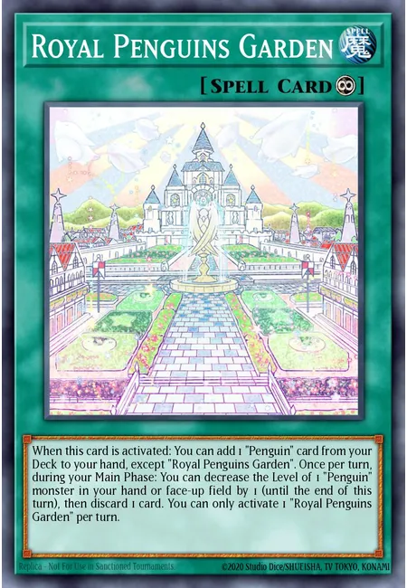 Jardim do Pinguim Real · Burst of Destiny