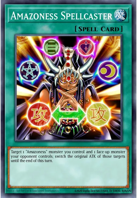 Amazoness Spellcaster · Magician's Force