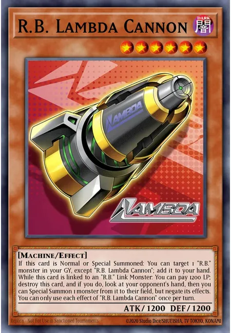 R.B. Lambda Cannon · Doom of Dimensions