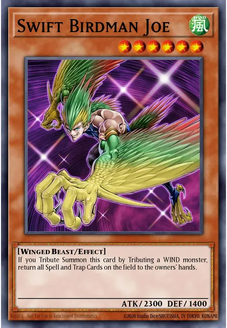 Swift Birdman Joe · Enemy of Justice