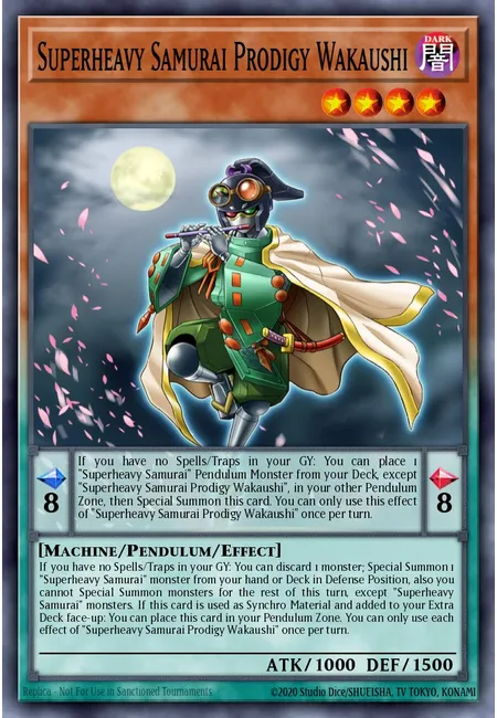 Superheavy Samurai Prodigy Wakaushi