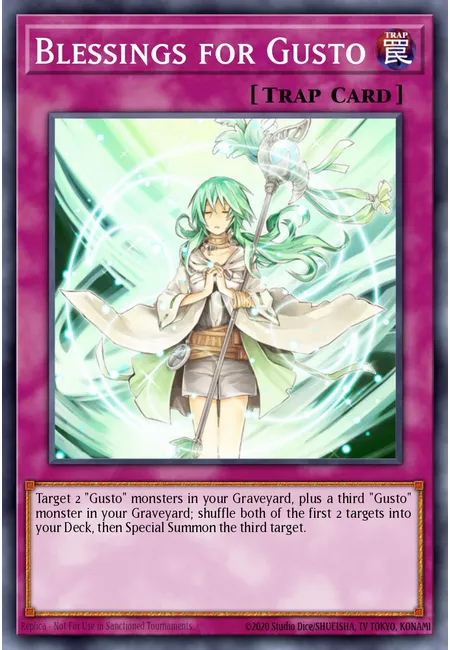 Blessings for Gusto