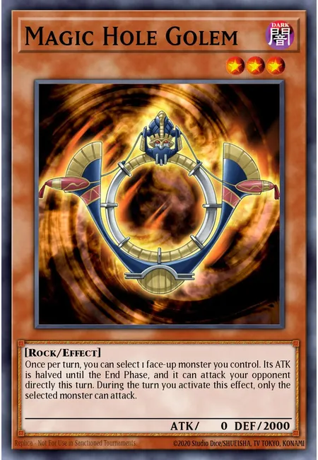 Magic Hole Golem