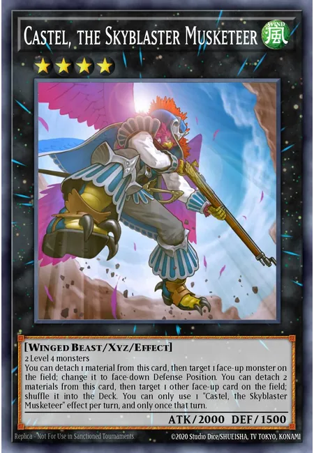 Castel, o Mosqueteiro Destruidor Celeste