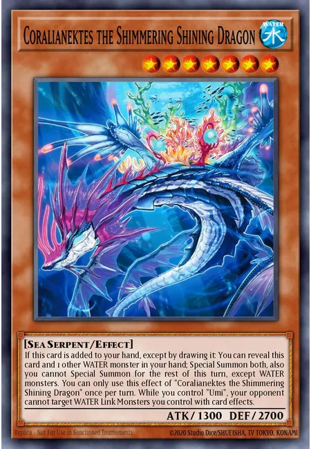Coralianektes the Shimmering Shining Dragon