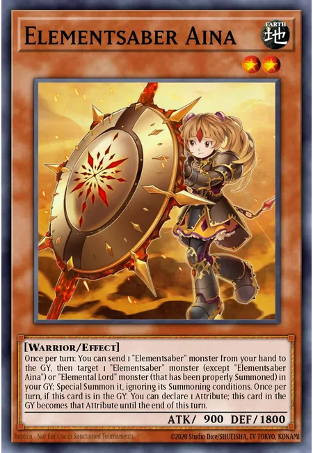 Elementsaber Aina · Flames of Destruction