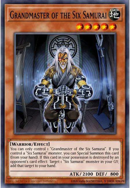 Grandmaster of the Six Samurai
