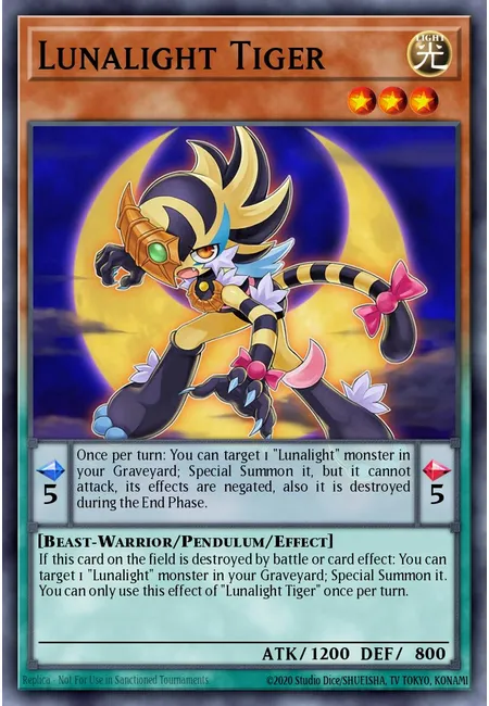 Lunalight Tiger · Legendary Arc-V Decks