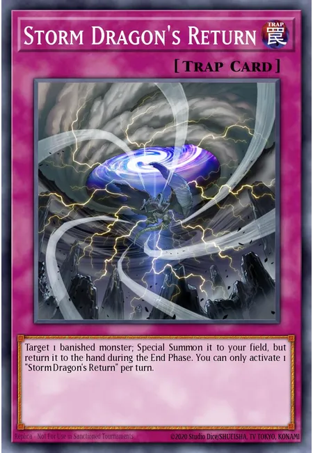 Storm Dragon's Return · 2020 Tin of Lost Memories Mega Pack
