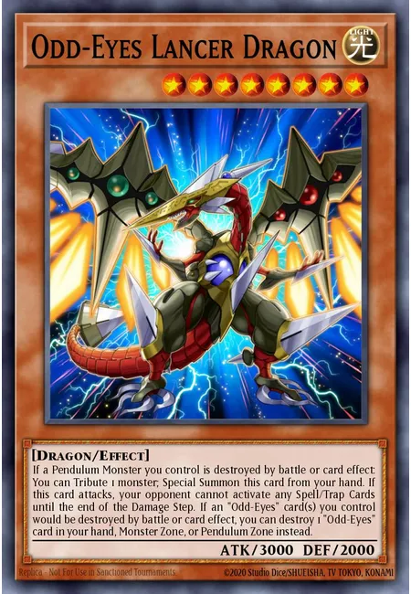 Odd-Eyes Lancer Dragon · Battles of Legend: Light's Revenge