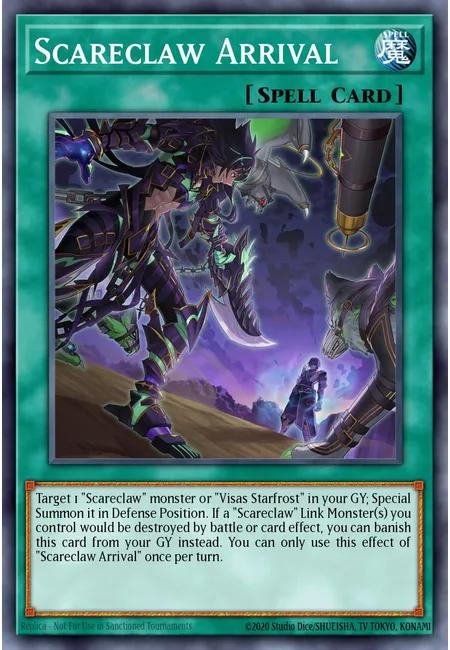 Scareclaw Arrival