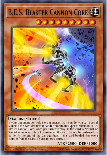 B.E.S. Blaster Cannon Core · 2020 Tin of Lost Memories Mega Pack