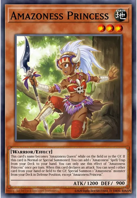 Princesa Amazoness · Legendary Duelists