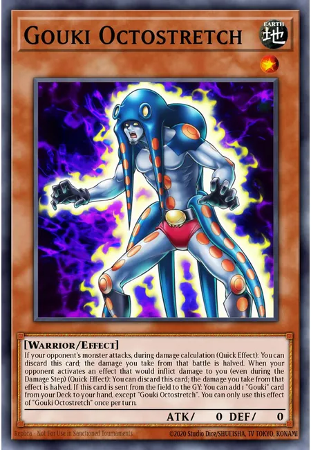 Gouki Octostretch · Flames of Destruction