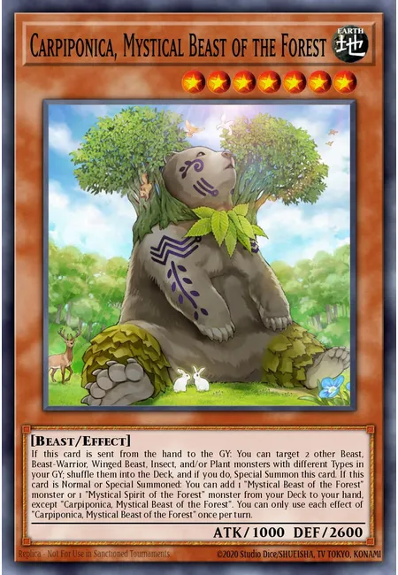 Carpiponica, Besta Mística da Floresta · 2022 Tin of the Pharaoh's Gods