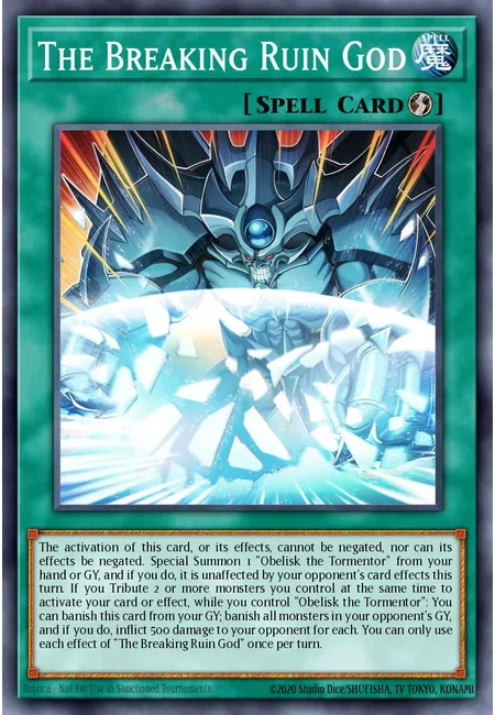 The Breaking Ruin God · 2022 Tin of the Pharaoh's Gods