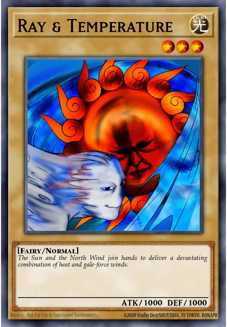 Ray & Temperature · Legend of Blue Eyes White Dragon