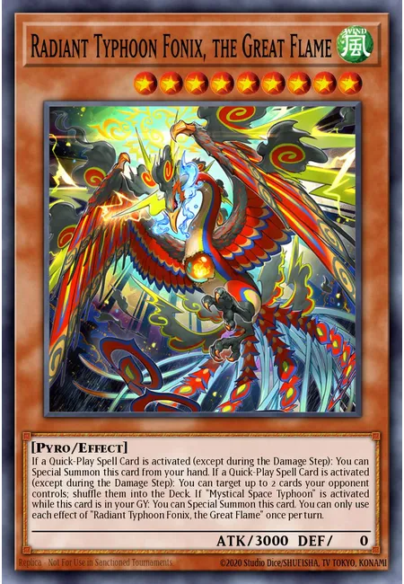 Radiant Typhoon Fonix, the Great Flame