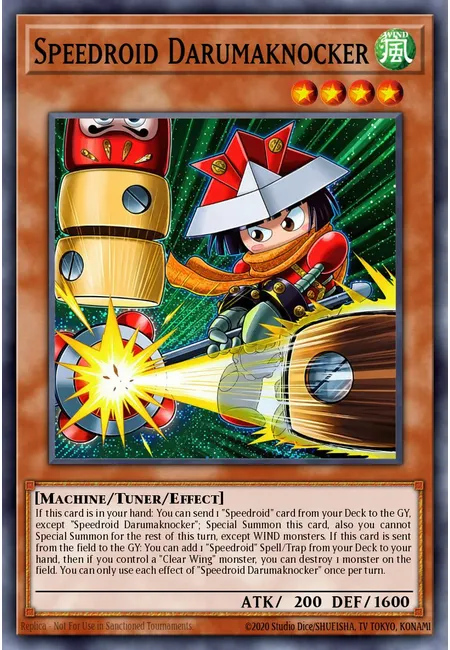 Speedroid Darumaknocker · Legendary Arc-V Decks