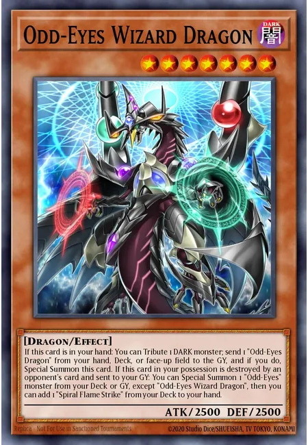 Odd-Eyes Wizard Dragon · Legendary Duelists: Magical Hero