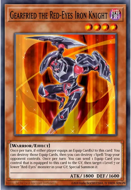 Gearfried the Red-Eyes Iron Knight