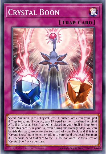 Crystal Boon · Structure Deck: Legend of the Crystal Beasts