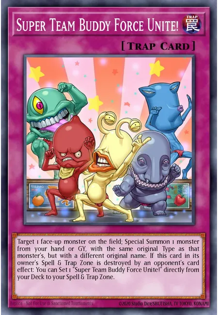 Super Team Buddy Force Unite! · Flames of Destruction
