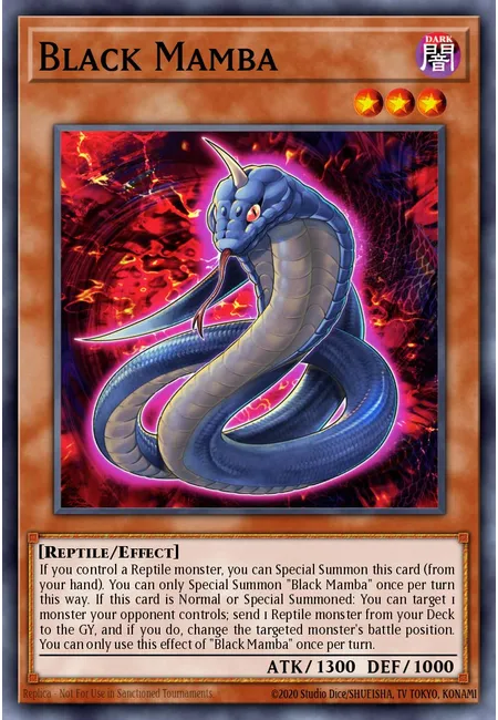 Black Mamba · Battles of Legend: Monstrous Revenge